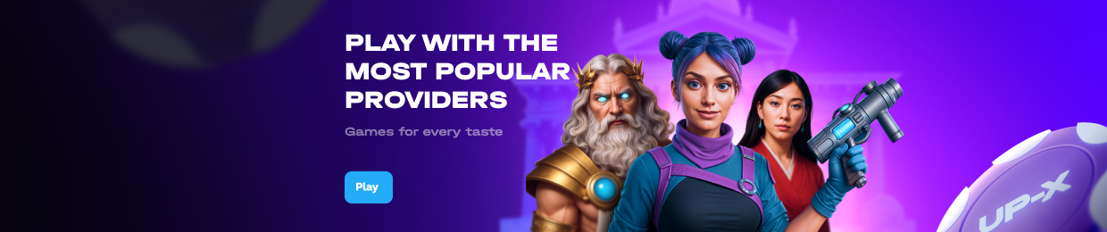 Top Providers UP-X Casino Malaysia
